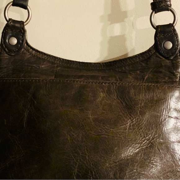 Frye Brown Leather crossbody saddle Women's Bag - Picture 9 of 16